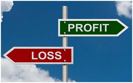 On realized and unrealized profits and losses.